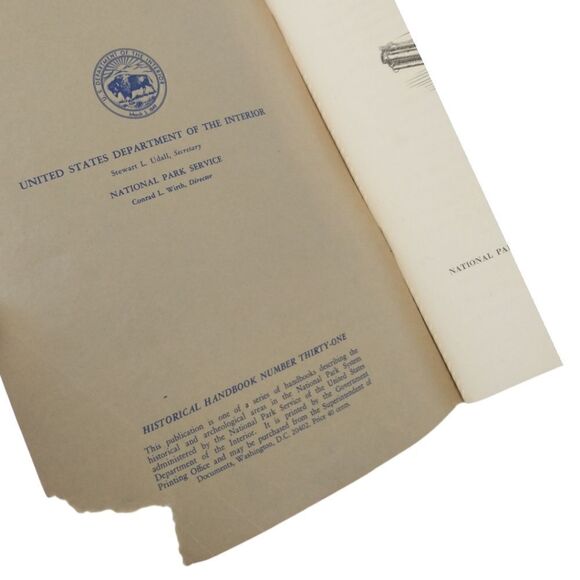 Antietam National Battlefield Site Booklet 1961 Civil War Maryland F Tilberg. - Picture 11 of 16